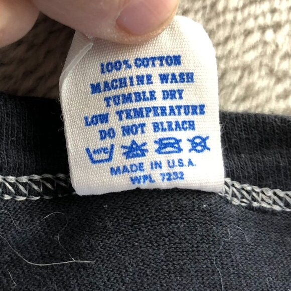 Soffe Athletic Mens Ranger T-Shirt Large Vintage single Stitch Black Ranger - Picture 8 of 10